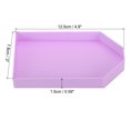 thumbnail image 2 of Unique Bargains 2pcs Diamond Painting Tray, 13x8cm Diamond Art Trays Bead Rhinestone Sorting Tray Organizer Large, Red, 2 of 5