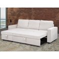 thumbnail image 4 of Adelaina Sectional Sofa Bed, Beige, 4 of 7
