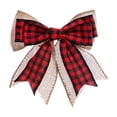 thumbnail image 1 of SDNall Christmas Tree Decorations, Small Christmas Tree, Christmas Tree Double Layered Bow - Festive Gift Box Packaging Bow Accessories, Christmas Tree Ornaments, 1 of 6