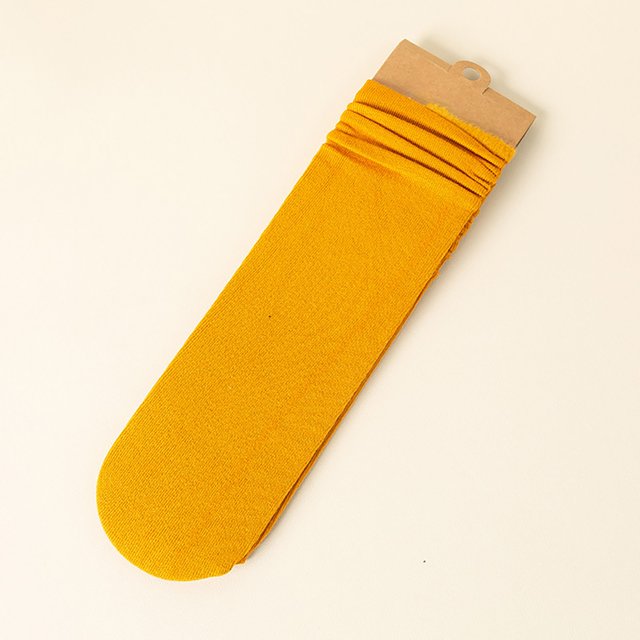 Women Winter Solid Thick Warm Socks Cozy Crew Socks