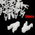 thumbnail image 1 of 30pcs White Plastic Nylon Switch Bezel Clip For Toyota 4Runner for Lexus, 1 of 9