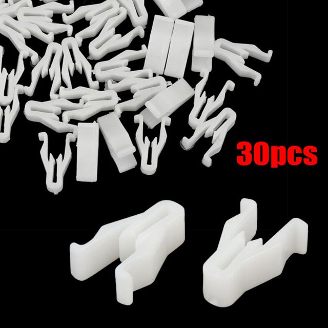 30pcs White Plastic Nylon Switch Bezel Clip For Toyota 4Runner for Lexus