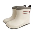 thumbnail image 1 of Bottes de Pluie Faciles à Enfiler pour Bébés et Enfants, Bottillons de Pluie, Chaussures de Pluie, Bottes pour Garçons, Tout-Petits, Petits Enfants, Bottines Courtes avec Nœuds au Dos, Bottes de Pluie Légères pour Temps Pluvieux, Randonnée, Chaussures pour la Journée des Enfants, 1 of 5