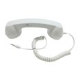 thumbnail image 2 of Combiné Téléphonique Rétro 3,5 mm Classique pour Téléphones Mobiles Blanc, 2 of 8