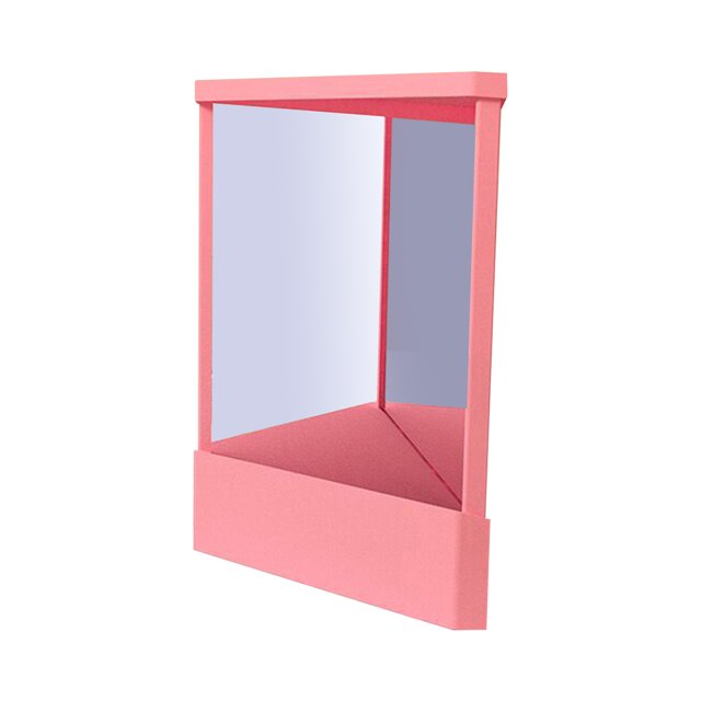 Miroir de Maquillage Non Réversible Précision Image Véritable Miroir de Table Non Grossissant Réflexions Réelles Miroir de Beauté pour Votre Visage
