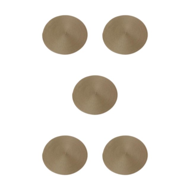 Maytalsory Napperons Robustes et Durables pour Tous les Jours, Grand Application, Napperons Kaki, Ensemble de 5