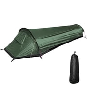 Ultralight Backpacking Camping Tent Compact Single Person Outdoor Tent green