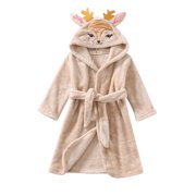 Boys Sleepwear & Robes – Platform Competitive Title Product Title Toddler Kids Cartoon Bathrobes with Hood Warm Flannel Night-Robes for Cozy Sleepwear Soft Pajama Robe for Boys and Girls
