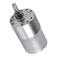 thumbnail image 1 of Youkk Powerful 37GB-3530 12V DC High Electric Gear Box Motor Replacement DIY Silver 111RPM 1Set, 1 of 6