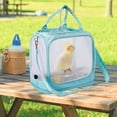 thumbnail image 3 of Small Mesh Bags Portable Foldable Nylon Net Transparent Visible Bird Bag Small Pet Pigeon Pet Cage Outsmall Bird Cage, 3 of 6