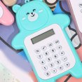 thumbnail image 4 of Cute Caculatators Caculatator Student Calculator Portable Calculator Mini Calculator Portable Calculator Cute Bear Style 8 Digit Calculator Mini Cartoon Calculator For Girl, 4 of 5