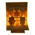 thumbnail image 2 of Kmbangi Birthday Card, 3D Funny Cute Cartoon Bear Light Musical Birthday Cards Greeting Card Gift, 2 of 4