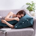 thumbnail image 4 of WIFKLSIIPG Triangular Headboard Pillow Pillow for Dorm Headboard Bed Pillows Bolster Cushion Bed Bolster Triangular Backrest Cr Eam, 4 of 4