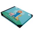 thumbnail image 1 of Darling Souvenir Blue Forest Animals Personalized Birthday PartyGuestBookHardboundGuestSign-InBookGuestRegistryGuestbook-9 x 12 Inches, 1 of 4