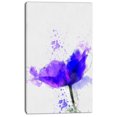 thumbnail image 2 of Belle Anémone Bleue Croquis - Impression sur Toile Florale, 2 of 4
