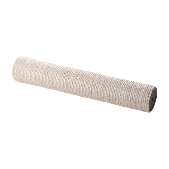 fastboy 1Pack Scratch Post Refill Pole Grinding Claw Protect cat Nails Sisal Rope Beige H 12.5CM