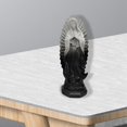 thumbnail image 4 of Resin Mary Statue Blessed Mother Sculpture Collection Handmade Religious for Wedding Home Desktop Patio , black, 4 of 7