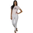 thumbnail image 3 of Disney Women's Pajama Short Sleeve Tee and Pants Adult Sleepwear Set, 3 of 4