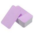 thumbnail image 1 of Unique Bargains 3.5' x 2' Blank Paper Business Cards Small Index Flash Cards Message Note Card, Purple 300 Pack, 1 of 5