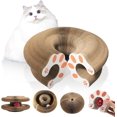 thumbnail image 1 of Kitty Kurlz Cat Toy, Cat Accordion Toy, Magic Organ Cat Scratch Board - Fun Folding Multi-Purpose Mesh Design Cat Scratcher, 1 of 4