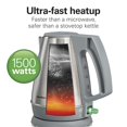 thumbnail image 2 of Electric Kettle Hamilton Beach 1L 1500W Stainless Steel, 2 of 8
