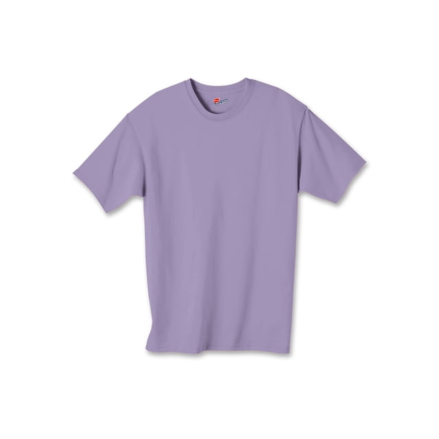 Hanes Authentic TAGLESS Kid`s Cotton T-Shirt, XL, Lavender