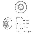 thumbnail image 2 of Prime Line Produits M6002 2 Rouleaux de Porte de Douche.88 Po, 2 of 2