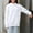 White, variant on Xdegoge Casual Pullover Hoodies for Women Long Sleeve Drop Shoulder Sweatshirts with Kangaroo Pocket Loose Fit Soft Fleece Lined Hooded Tops Everyday Activewear Comfort Sporty Fashion Hoodies