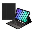 thumbnail image 1 of Touch Keyboard Case for iPad Mini 7 (A17 Pro)/Mini 6th Generation Case 8.3 inch (2024/2021) with Pencil Holder - Magnetically Detachable Touch Bluetooth Keyboard, 1 of 7