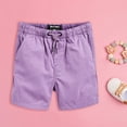 thumbnail image 2 of HIPYLO Shorts de Basketball Garçons 10-12 Shorts à Volants Volants Rouges Shorts de Gymnastique Noirs Shorts Courts de Basketball Vêtements Bébé Garçon 12-18 Mois Vêtements Ado Mignons, Violet 7-8 Ans, 2 of 9