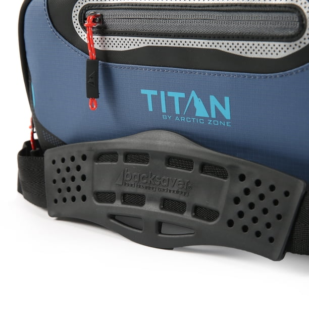 Titan by Arctic Zone Zipperless Soft Cooler, 12 Can 8 QT Capacity