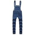 thumbnail image 5 of LSLJS Salopette Déchirée une Pièce pour Hommes Pantalon Ajusté Cadeaux pour Hommes, 5 of 5