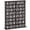 Black, variant on HOMCOM Media Storage Cabinet 8-Tier DVD Shelf with Adjustable Shelves White