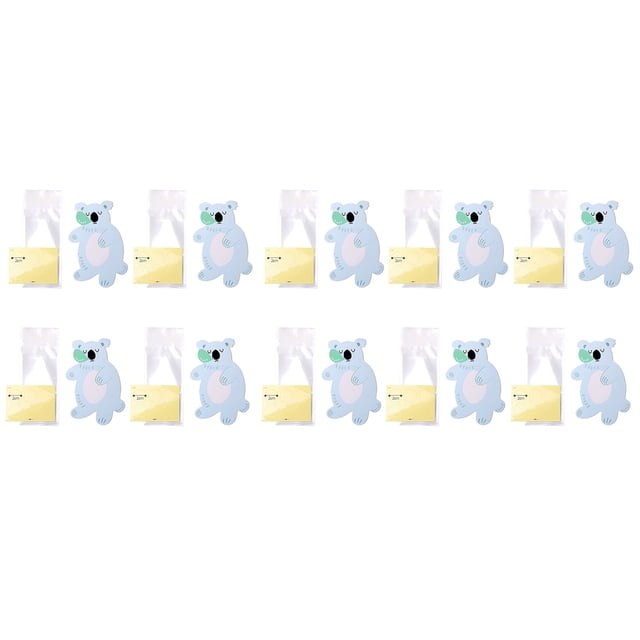 Binwennn Writing Cards Blank with Envelope 25 Birthday Cute Cartoon Candy Packaging Card Cartoon Animal Card Holding Candy Animal Card Suitable For Candy Decoration 10pc