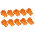 thumbnail image 1 of Embout de Béquille, Embout Universel de Canne de Marche de 19 mm de Diamètre Intérieur pour l'Extérieur Noir, Orange, 1 of 8