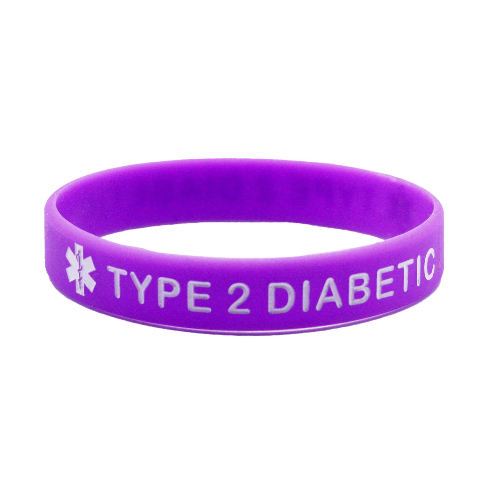 Bracelet en Silicone de Prévention du Diabète de TYPE 2