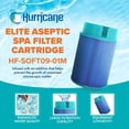 thumbnail image 2 of Hurricane Lot de 2 HFSOFT09-01M Cartouche de Filtre de Spa Élite Aseptique de Remplacement, 2 of 8
