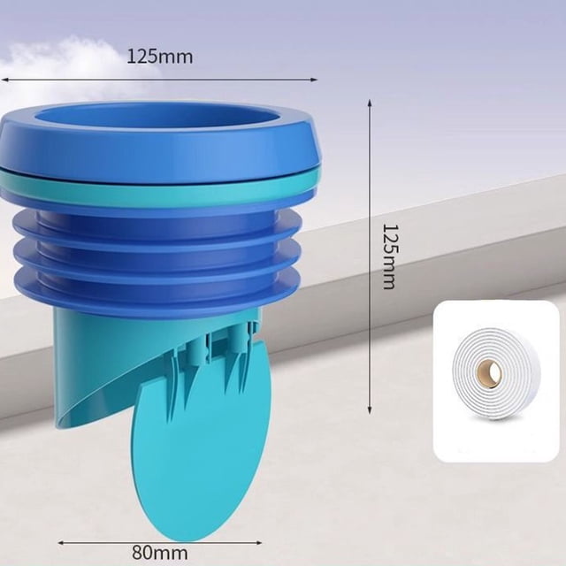 Bgsha Toilet flange sealing ring leak-proof silicone drain base accessories