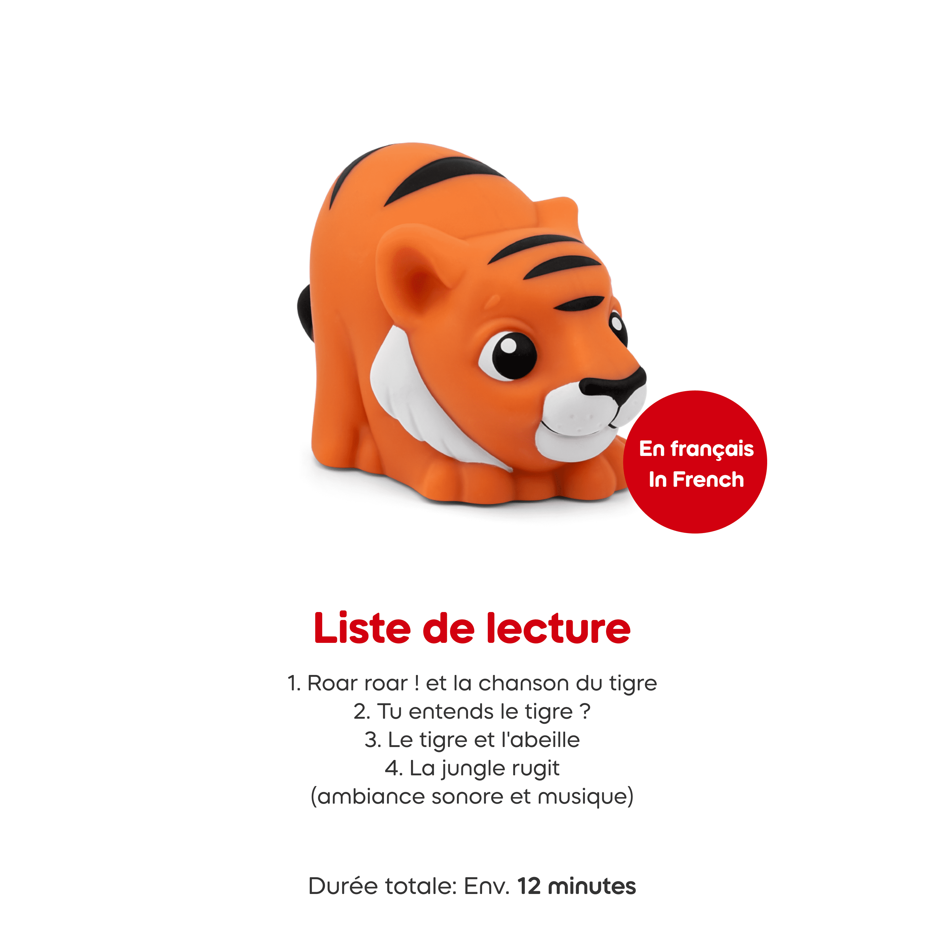 tonies My First Tonies: Jungle Set – 3 Pack Set (French)
