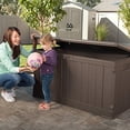 thumbnail image 4 of Lifetime 60089 Coffre de Rangement pour Terrasse, 116 Gallons, 4 of 5