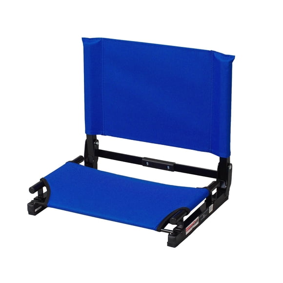Chaise de Stade Changeur de Jeu en Toile Robuste avec Coussin de Gradins, Royal Blue