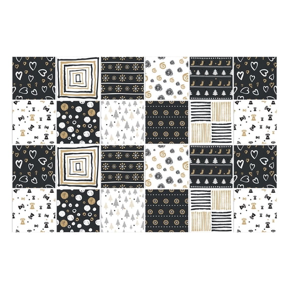 24 Sheet Peel and Stick Tile for Kitchen Backsplash Self Adhesive Moroccan Stick on Backsplash Mandala Wall Tiles Peel and Stick for Bathroom Laundry Room Cabinet Shower 4"x4"