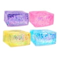 thumbnail image 2 of Large Squish Stress Toy Slow Rising Sensory Fidget, Glitter Effect For Anxiety Relief Hand Therapy And Calming Fun, 2 of 5