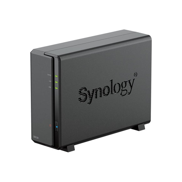 Synology Disk Station DS124 - NAS server - RAM 1 GB - Gigabit Ethernet - iSCSI support