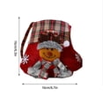 thumbnail image 3 of SIfdSeng Reusable Snack Containers 2 Compartments Nonwoven Cartoon Christmas Candy Bag Gift Bag Christmas Tote Bag Bag Clear Plastic Bins with Lids Snack Containers with Lids, 3 of 4