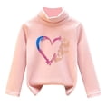 thumbnail image 1 of Girls Fall Shirts And Tops High Collar Velvet Warmth Soft Unisex R Girls Fall Tops Casual for 11-12 Years, 1 of 3