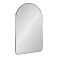 thumbnail image 1 of Kate and Laurel Caskill Modern Glam Arched Wall Mirror, 24 x 36, Silver, Decorative Framed Mirror for Wall Display with Slim Frame and Modern Arch Shape, 1 of 8