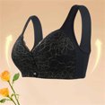 thumbnail image 4 of LSLJS Ladies Traceless Comfortable No Steel Ring Breathable Gathering Front Opening Buckle Bra Woman Underwear, 4 of 7