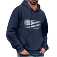 thumbnail image 2 of Styesk Chandails pour Hommes Chandail à Capuche Décontracté Imprimé à Manches Longues pour Hommes, 2 of 3