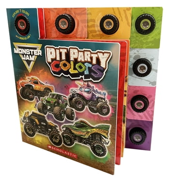 New and Trending: Pit Party Colors (Monster Jam Interactive Board Book with Tabs) by Marisa Aveling